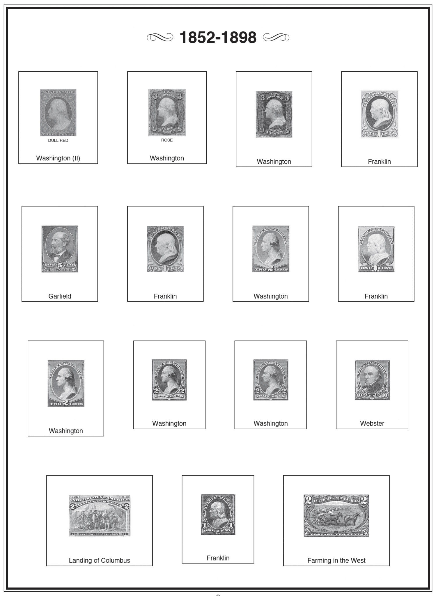 Free Downloadable Stamp Album Pages!